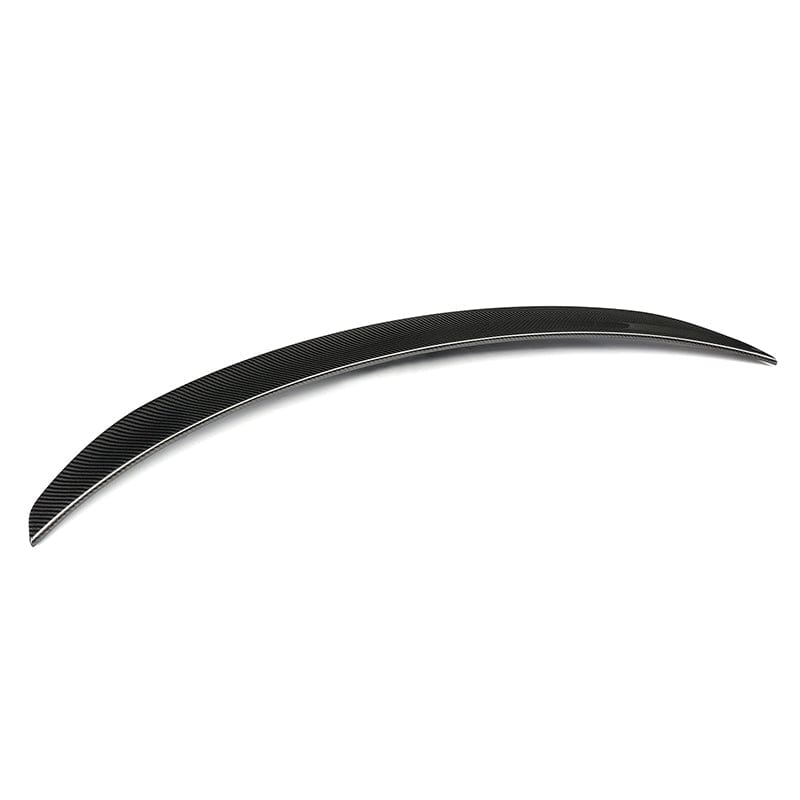 Tesla Model 3 bootlid carbon fibre detail