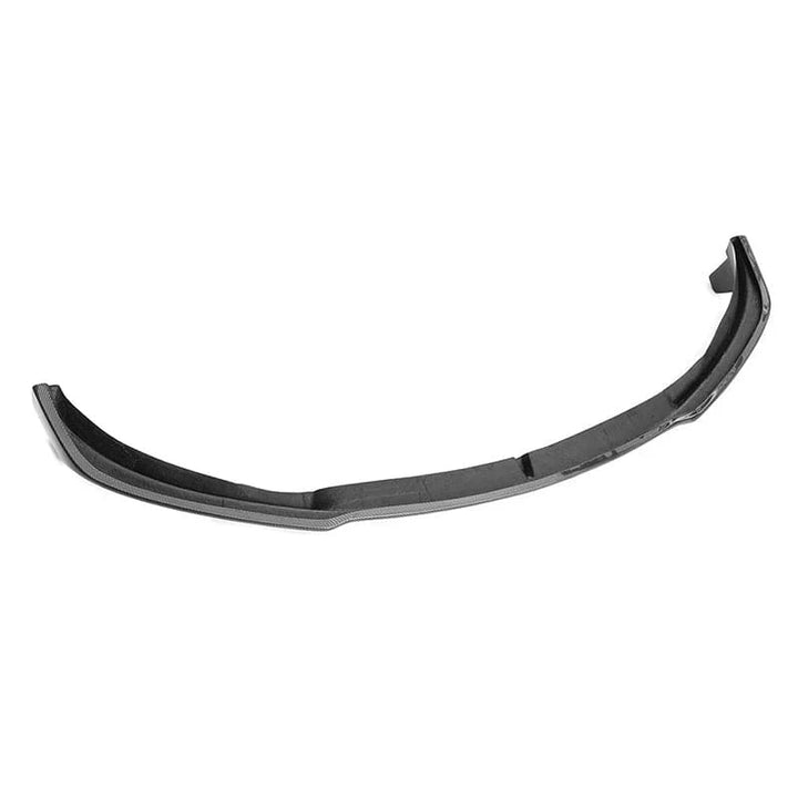 Carbon fibre front splitter for Tesla Model 3 showing weave