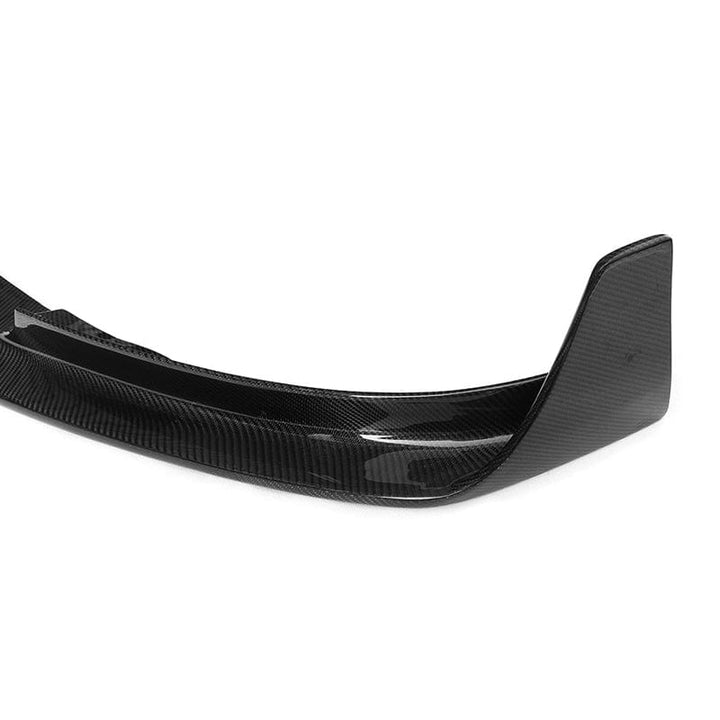 Tesla Model 3 5YJ3 carbon fibre front splitter V1 close up
