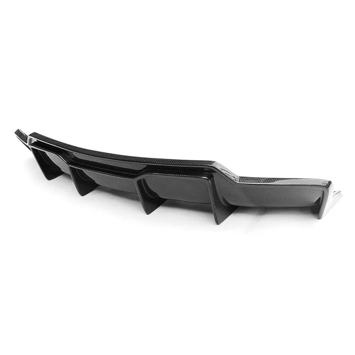 Tesla Model 3 5YJ3 forged carbon fibre diffuser side view alternate shot