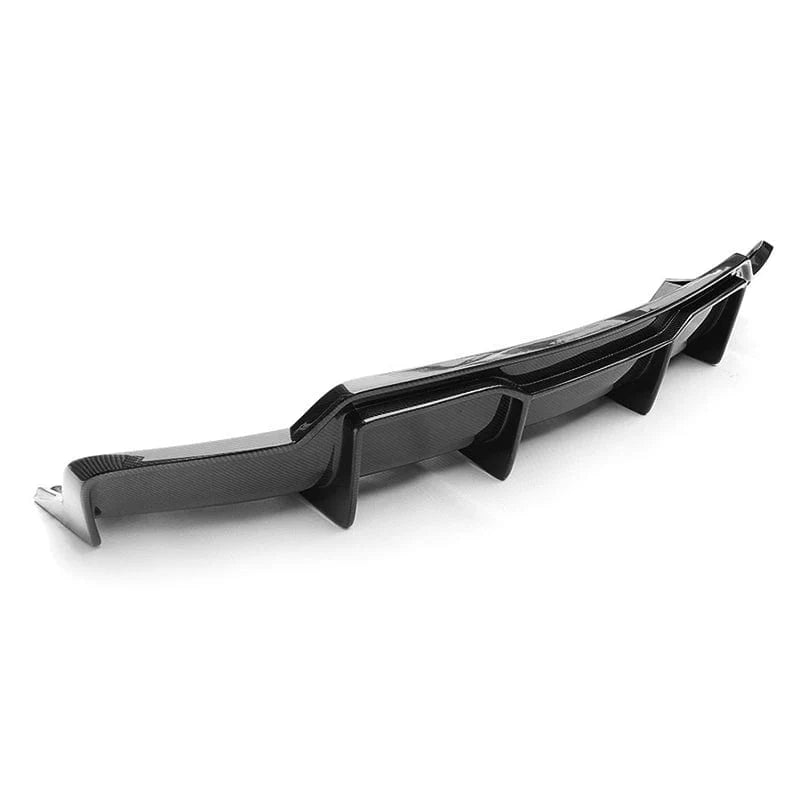 Tesla Model 3 5YJ3 forged carbon fibre diffuser side view