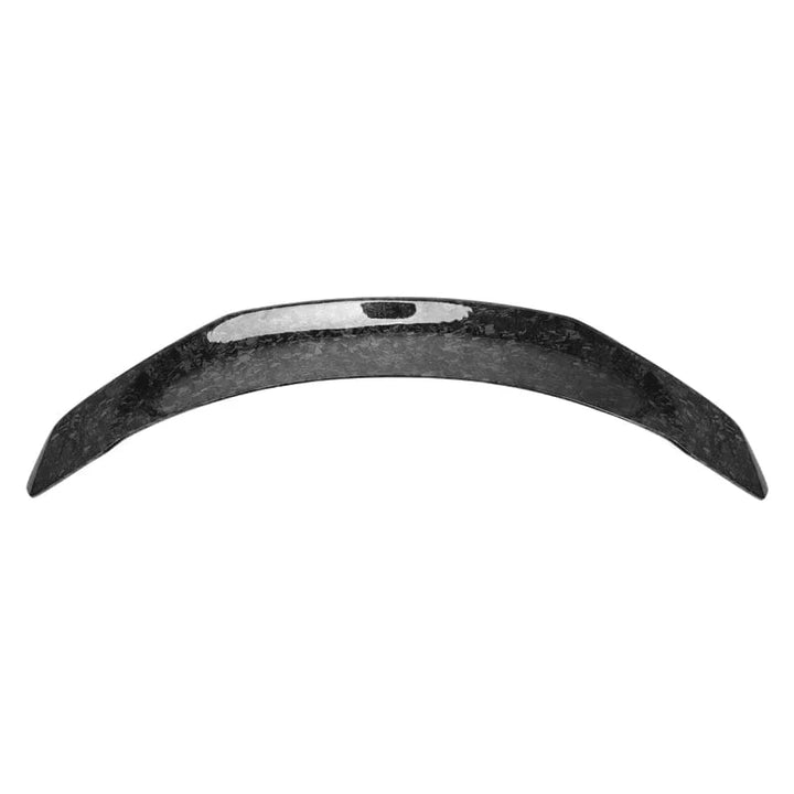 Tesla Model 3 5YJ3 forged carbon fibre spoiler V3 top view