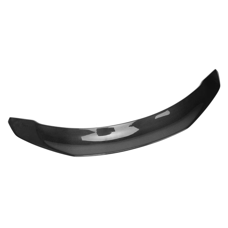 Tesla Model 3 gloss carbon fibre spoiler V3 angle shot
