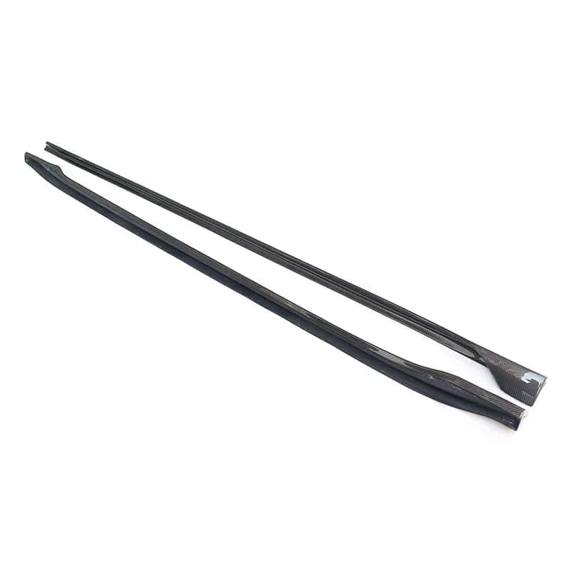 Tesla Model 3 5YJ3 carbon fibre side skirts V1 pair alternate shot