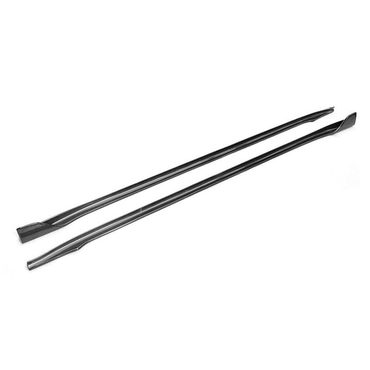 Tesla Model 3 5YJ3 carbon fibre side skirts V1 pair