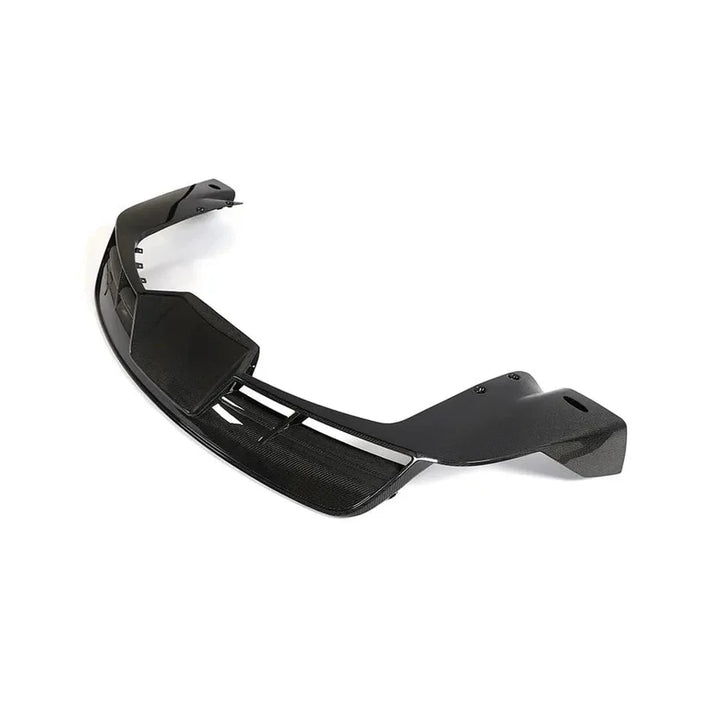 Tesla Model S rear bumper carbon fibre detail