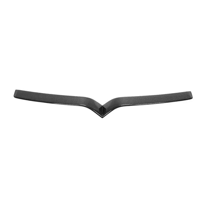 Tesla Model S Facelift dry carbon fibre front grille trim V1