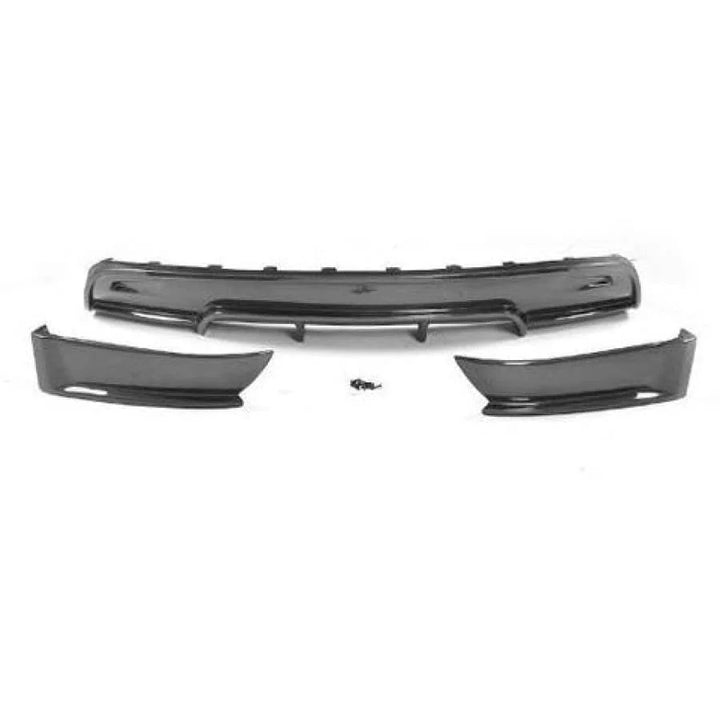 Tesla Model S Pre-Facelift carbon fibre rear diffuser V1 with canards