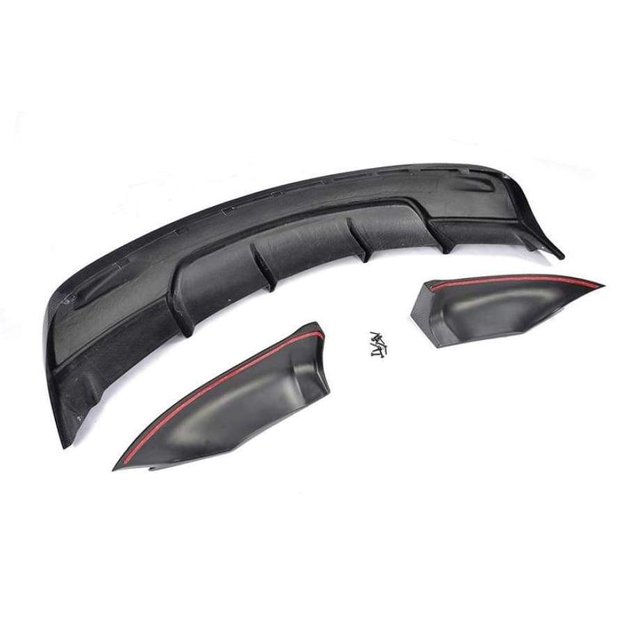 Genuine carbon fibre rear diffuser V1 for Tesla Model S Pre-Facelift