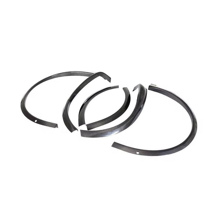 Tesla Model X 1st Gen carbon fibre fender trim overlay kit V1