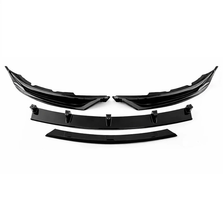 Tesla Model 3 gloss black front splitter rear diffuser side skirts