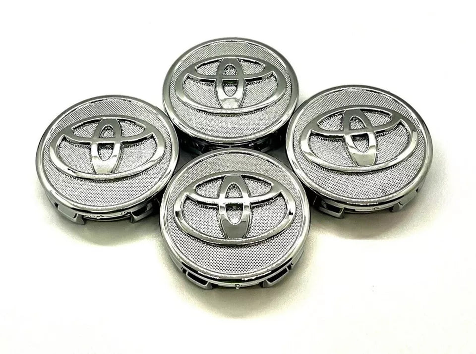 Toyota Wheel Centre Caps Silver - 57mm | AutoCap Solutions