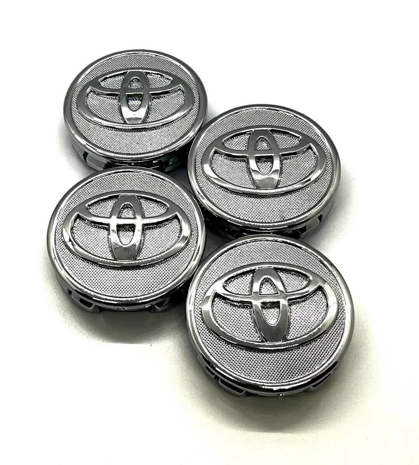 Toyota Wheel Centre Caps Silver - 57mm | AutoCap Solutions