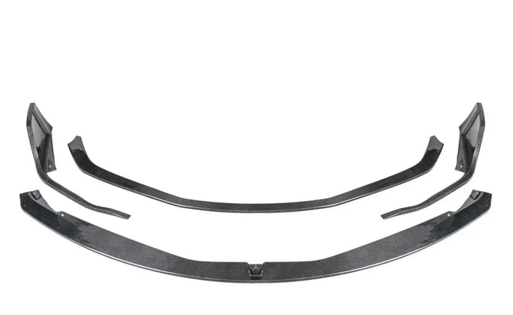 Genuine carbon fibre front splitter V3 for Toyota Supra A90