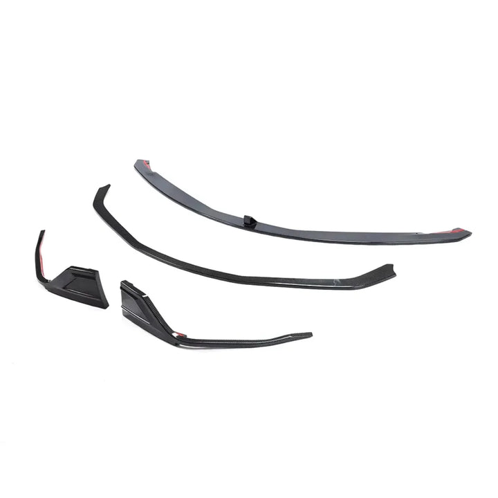 Toyota Supra A90 carbon fibre front splitter V3