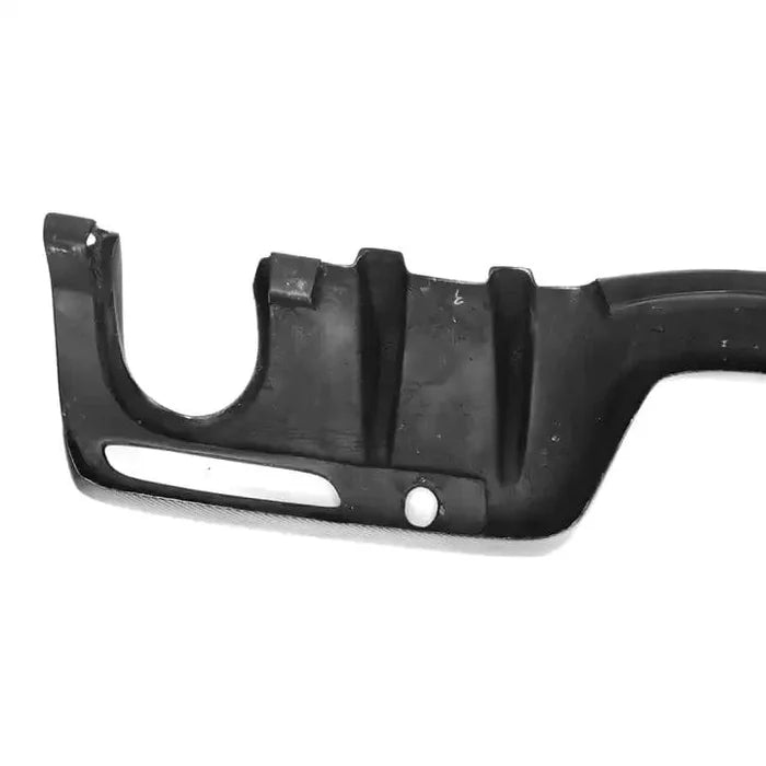Carbon fibre diffuser add-on for Toyota Supra showing weave
