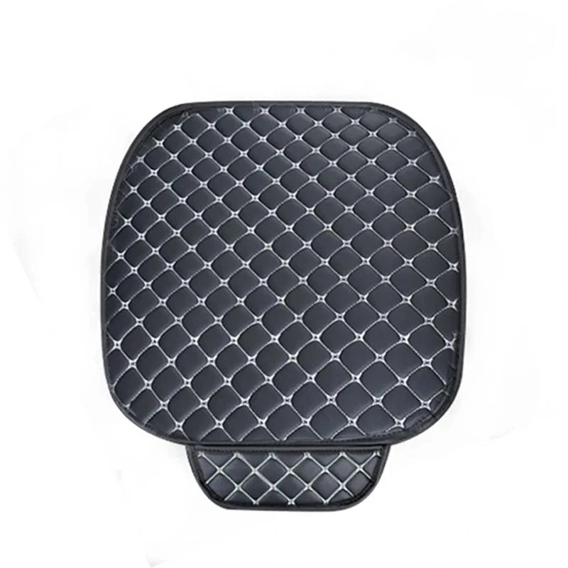 Universal Car Seat Cover — PU Leather Protector, All-Season Fit