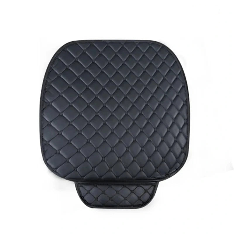 Universal Car Seat Cover — PU Leather Protector, All-Season Fit