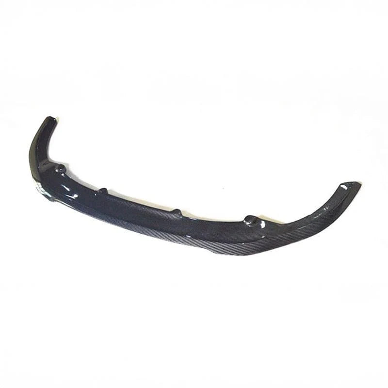 Carbon fibre front lip splitter for Golf GTI Mk6 showing weave