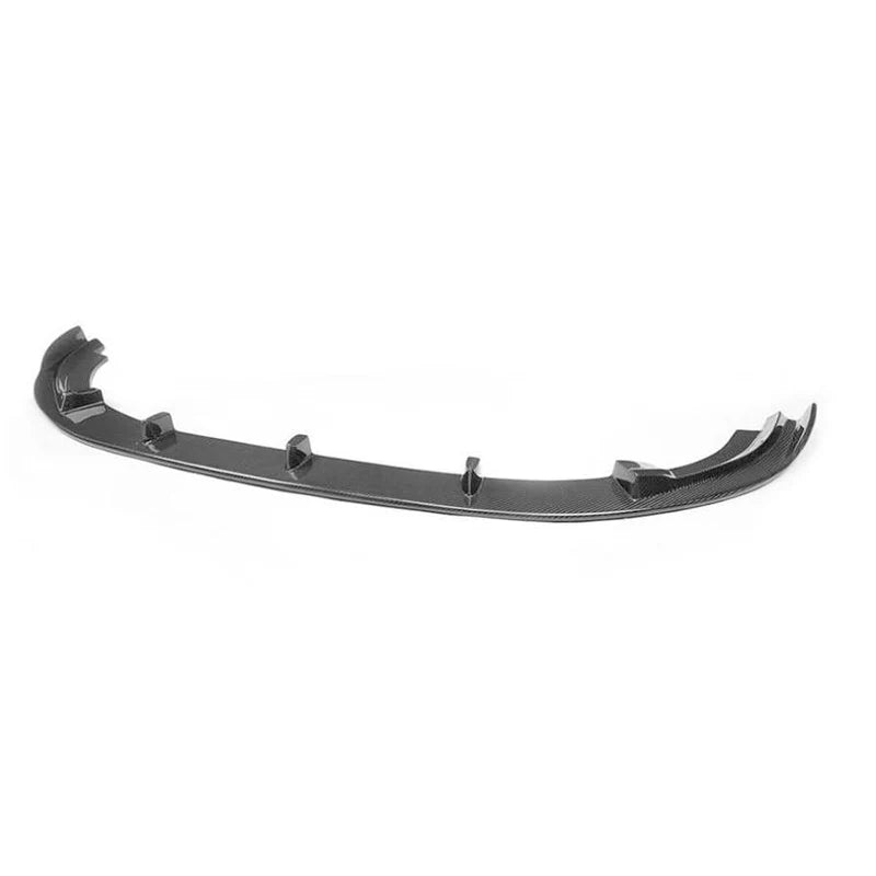 Carbon fibre front lip splitter for Golf GTI Mk6 V2 showing weave