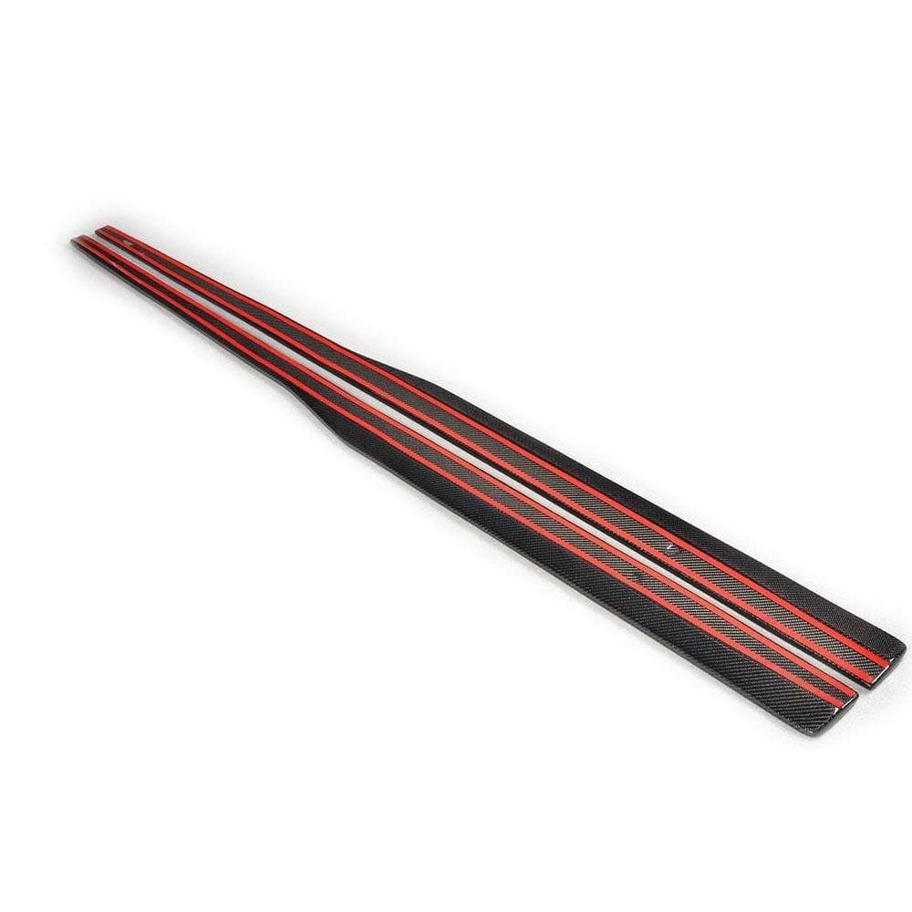 Genuine carbon fibre side skirt extensions V1 for Golf GTI GTD Mk7 Mk7.5