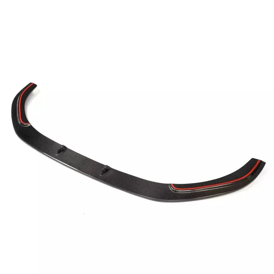 Carbon fibre front lip splitter for Golf GTI Mk7 V2