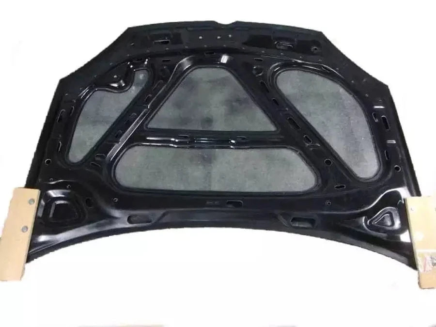 Golf Mk5 carbon fibre bonnet matte black interior finish