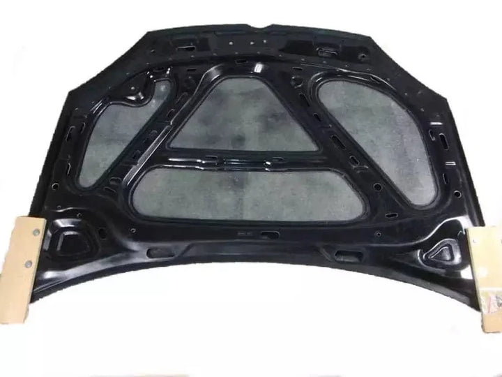 Golf Mk5 carbon fibre bonnet matte black interior finish