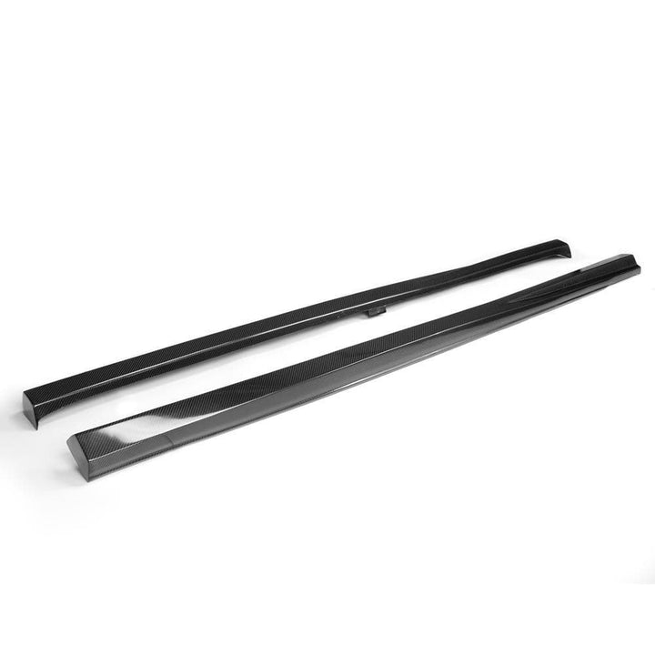 Carbon fibre side skirts for Golf GTI GTD R Mk7 V2
