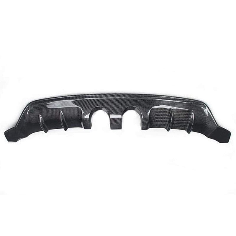 Carbon fibre rear diffuser for Golf R Mk6 V2