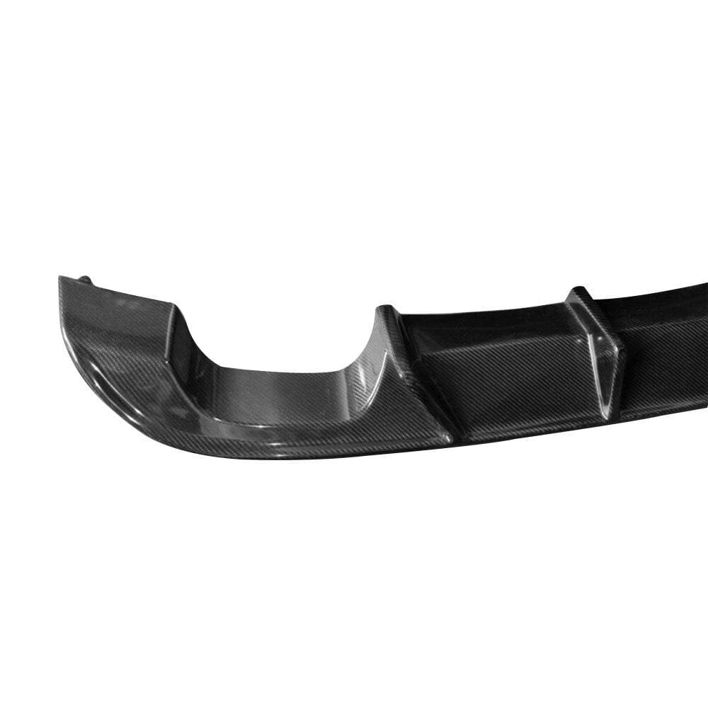 Golf R Mk7 rear diffuser close-up showing weave
