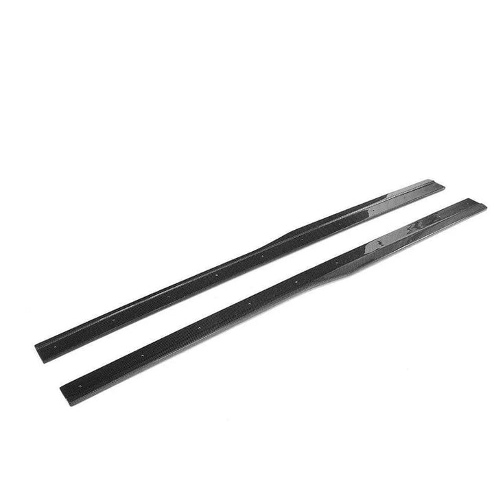 Carbon fibre side skirt extensions for Golf R Mk7 V1