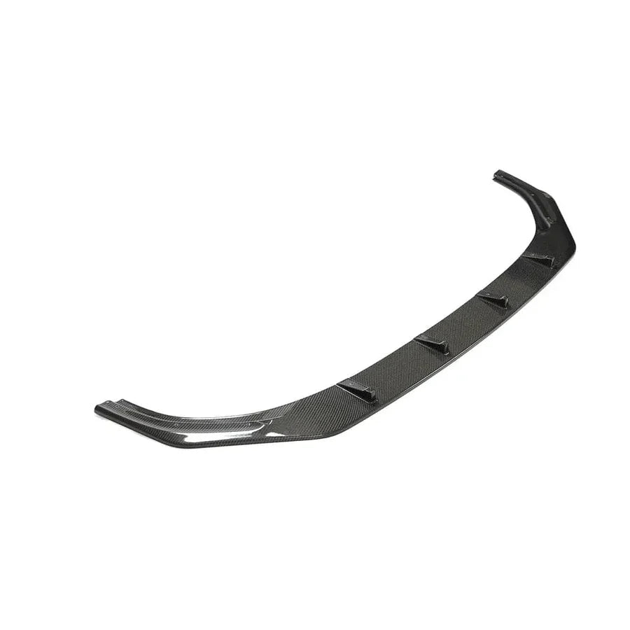 Carbon fibre front lip splitter for Golf R Mk8 V1