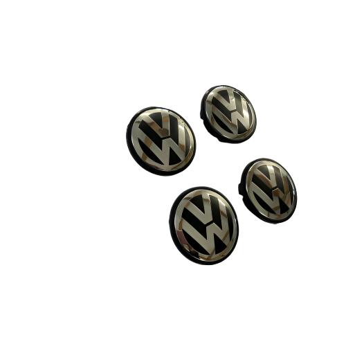 Set of 4 Volkswagen VW 70mm Alloy Wheel Centre Cap - 7L6601149B | Autocap Solutions