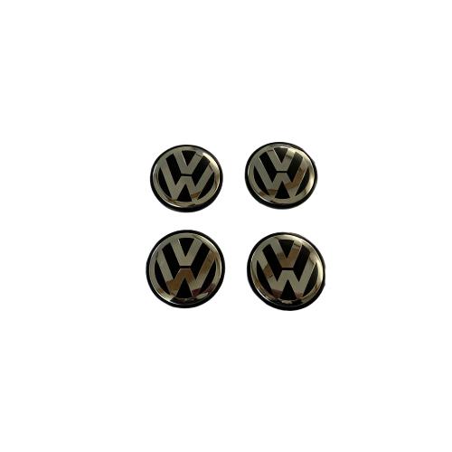 Set of 4 Volkswagen VW 70mm Alloy Wheel Centre Cap - 7L6601149B | Autocap Solutions