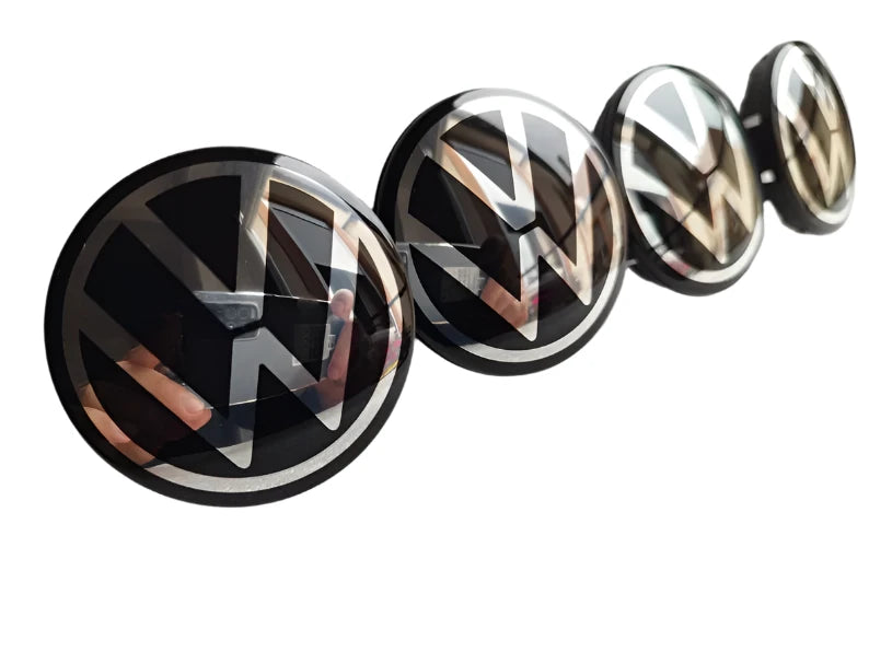 Set of 4 Volkswagen Wheel Center Caps Wheel Centre Caps Volkswagen New Logo - 56mm | AutoCap Solutions