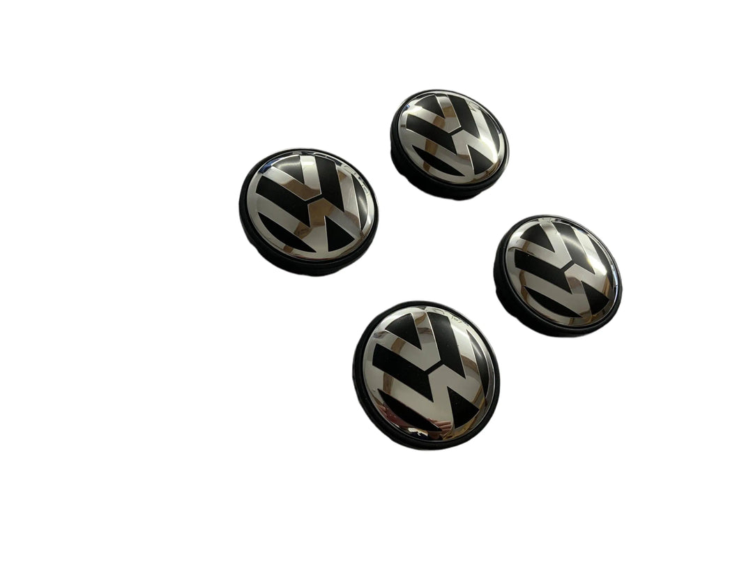 Set of 4 Volkswagen VW 65mm Alloy Wheel Centre Cap - 3B7601171 | AutoCap Solutions