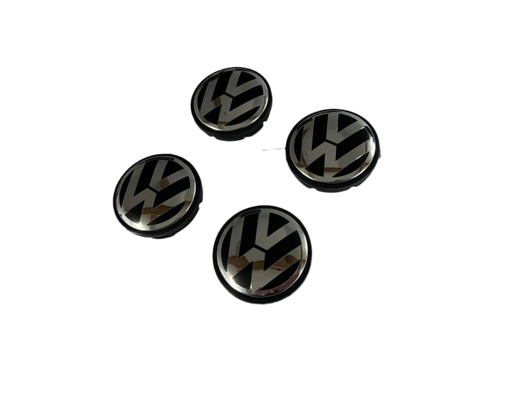 Set of 4 Volkswagen VW 65mm Alloy Wheel Centre Cap - 3B7601171 | AutoCap Solutions