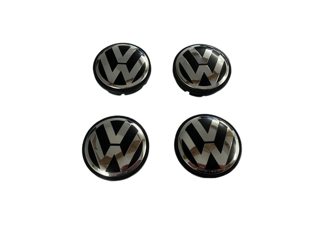 Set of 4 Volkswagen VW 65mm Alloy Wheel Centre Cap - 3B7601171 | AutoCap Solutions