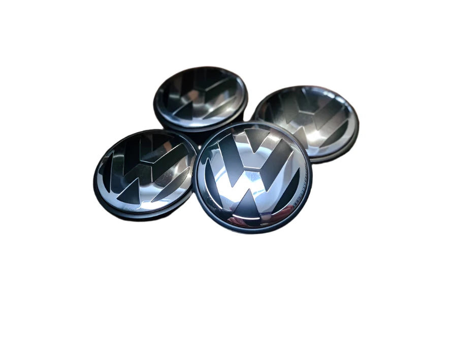 Set of 4 VW 76mm Alloy Wheel Centre Caps - 7L6601149 | AutoCap Solutions