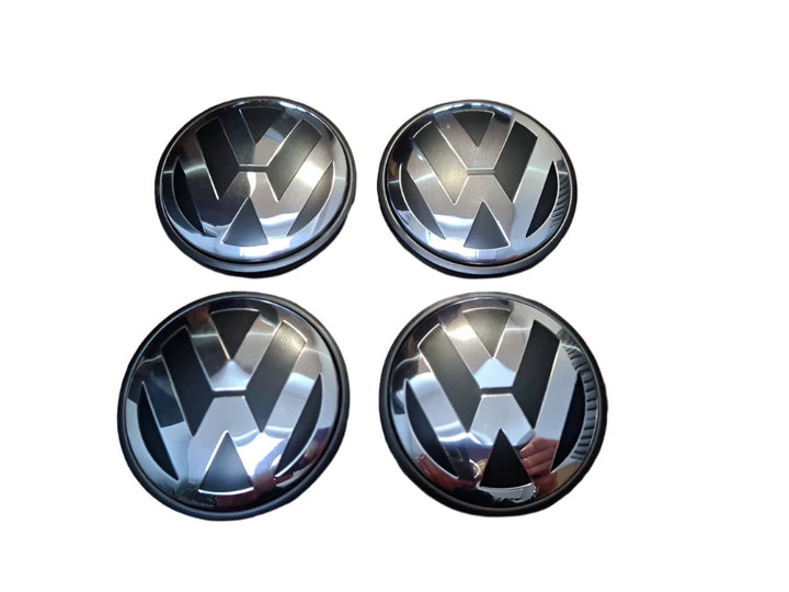 Set of 4 VW 76mm Alloy Wheel Centre Caps - 7L6601149 | AutoCap Solutions