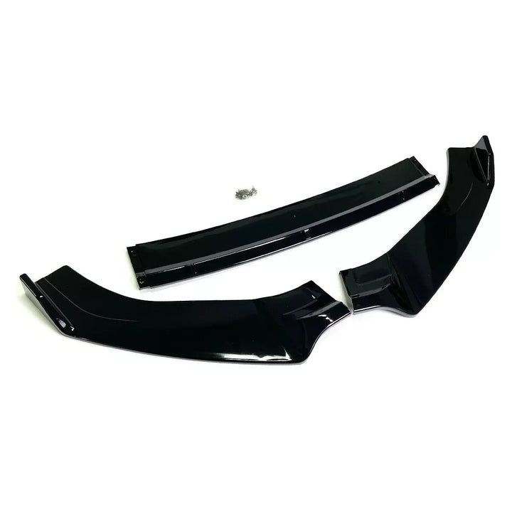 Gloss black front splitter for Golf GTI Mk7 side profile