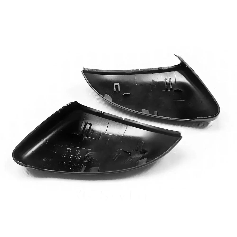 VW Golf R Mk7 carbon fibre mirror cover close-up showing weave