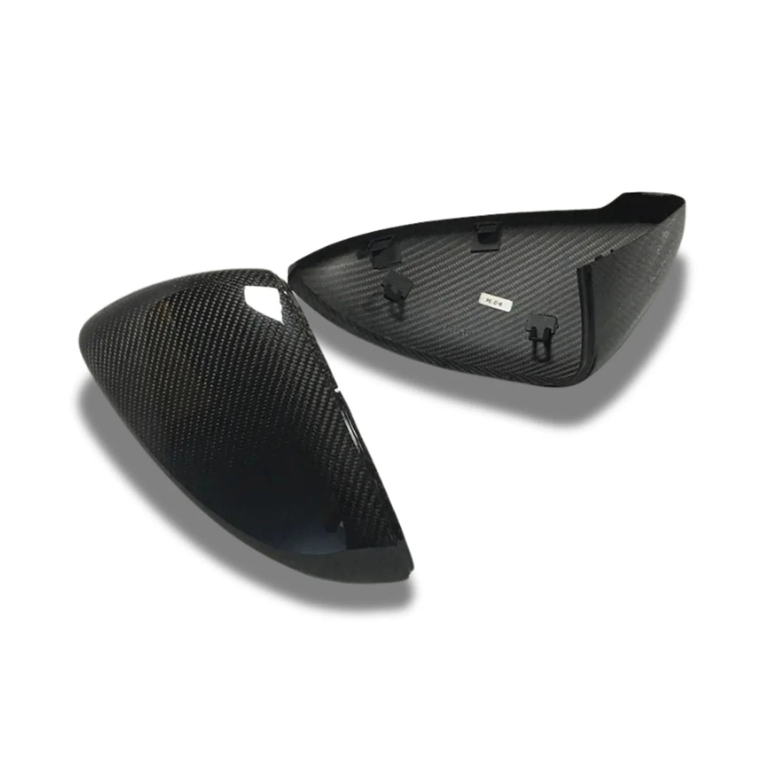 Golf GTD Mk7 dry carbon fibre direct-replacement mirror cover