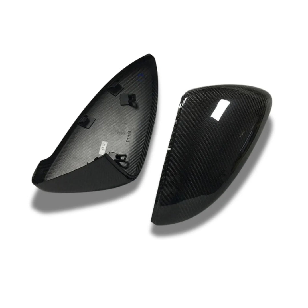 Dry carbon fibre wing mirror covers for Golf Mk7 Mk7.5