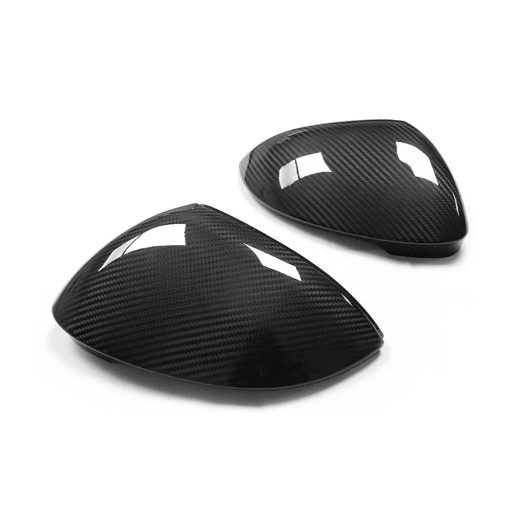 Golf GTD Mk8 dry carbon fibre direct-replacement mirror cover
