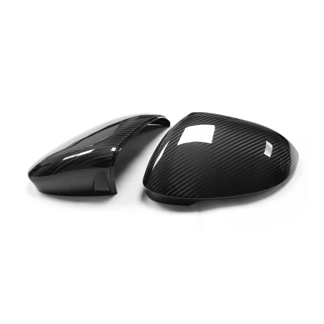 Dry carbon fibre wing mirror covers for Golf Mk8