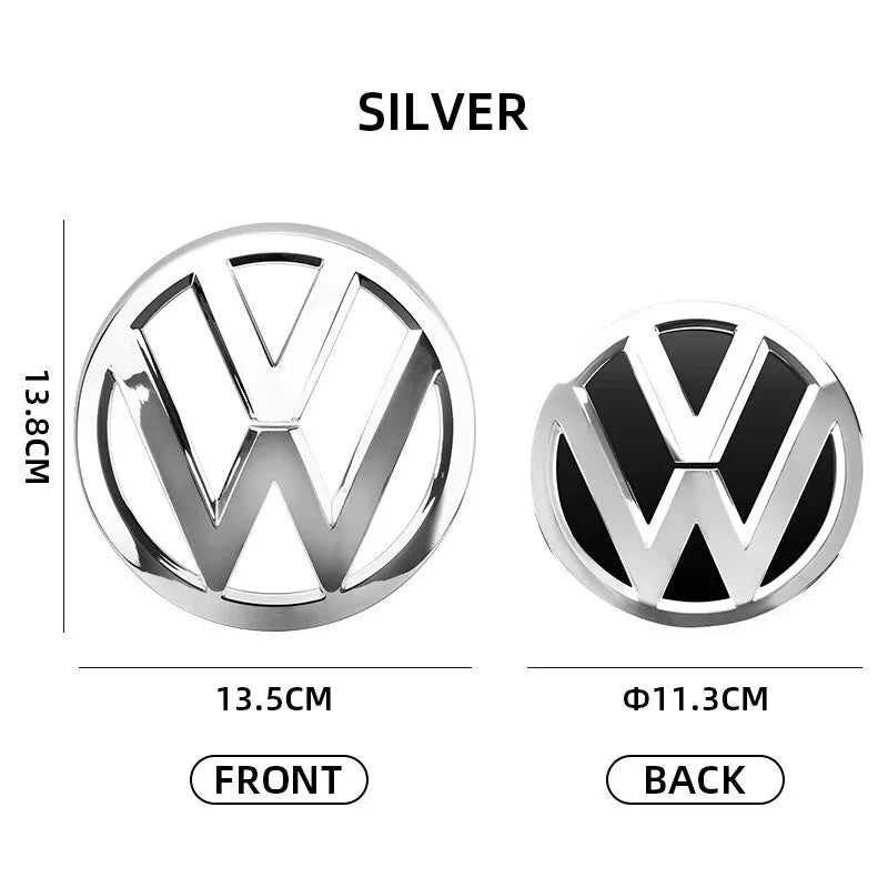 Volkswagen VW Golf MK7 2013 – 2017 Front + Rear Chrome Badge Set | AutoCap Solutions