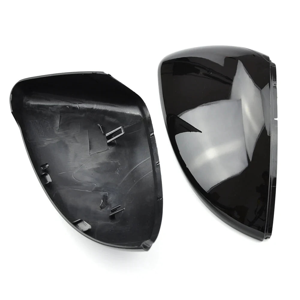 VW Golf Mk7 gloss black mirror cover close-up
