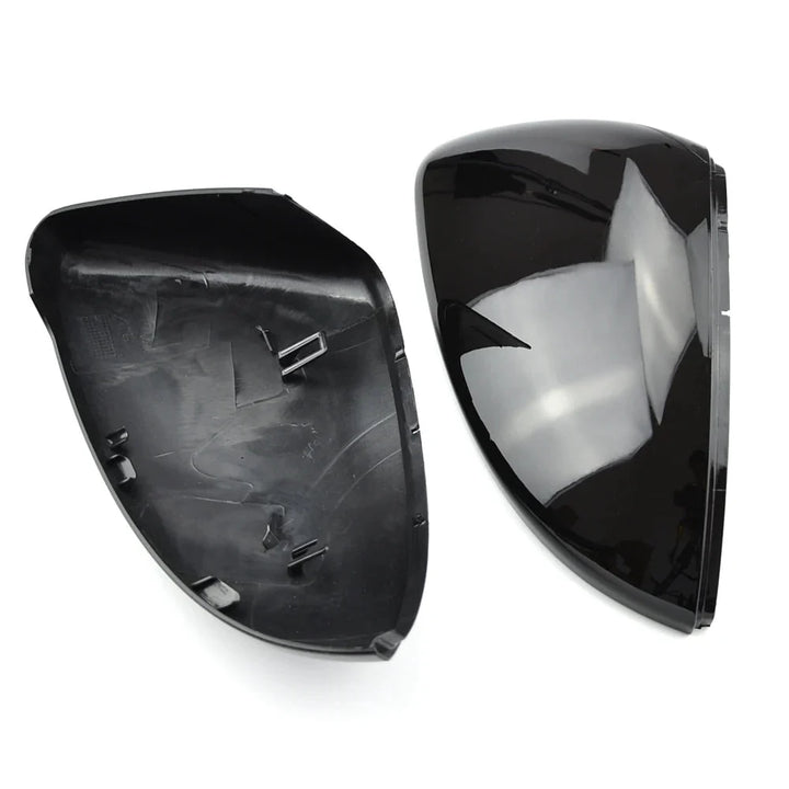 VW Golf Mk7 gloss black mirror cover close-up